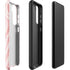 Marbleized Pink Galaxy S22 Pro Case