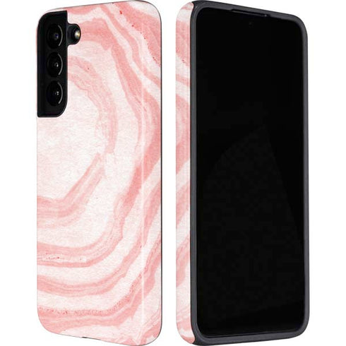 Marbleized Pink Galaxy S22 Pro Case