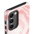 Marbleized Pink Galaxy S23 Plus Pro Case