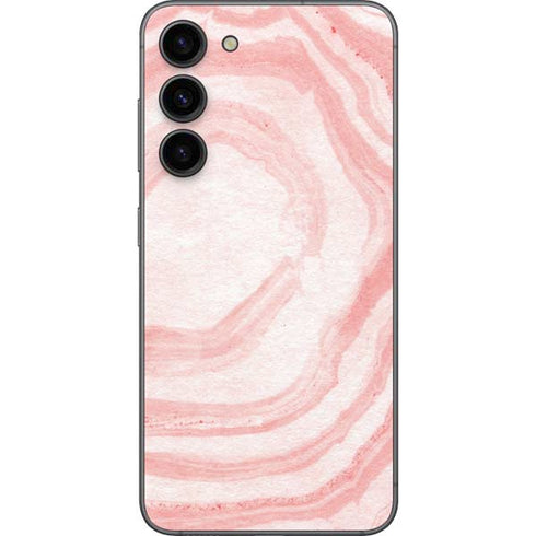 Marbleized Pink Galaxy S23 Plus Skin