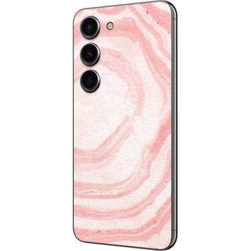 Marbleized Pink Galaxy S23 Skin