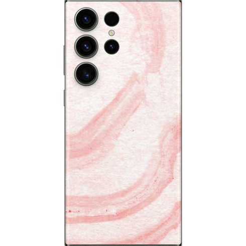 Marbleized Pink Galaxy S23 Ultra Skin