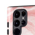 Marbleized Pink Galaxy S24 Ultra Impact Case