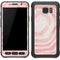 Marbleized Pink Galaxy S7 Active Skin