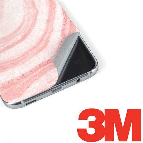 Marbleized Pink Galaxy S8 Plus Skin