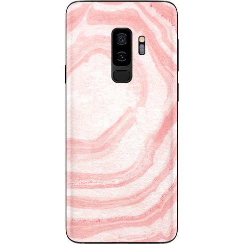Marbleized Pink Galaxy S9 Plus Skin