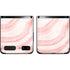 Marbleized Pink Galaxy Z Flip Skin
