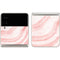 Marbleized Pink Galaxy Z Flip3 5G Skin