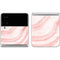 Marbleized Pink Galaxy Z Flip4 5G Skin