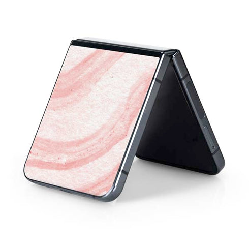 Marbleized Pink Galaxy Z Flip5 5G Skin