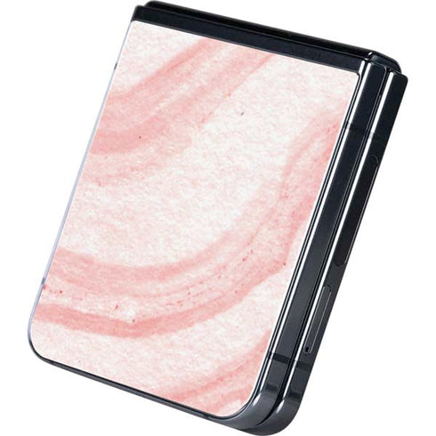 Marbleized Pink Galaxy Z Flip5 5G Skin