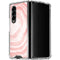 Marbleized Pink Galaxy Z Fold4 5G Clear Case