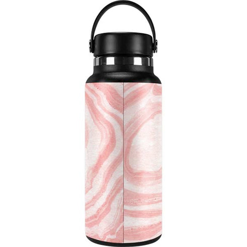 Marbleized Pink Hydro Flask 32oz Wide Mouth Skin