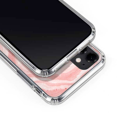 Marbleized Pink iPhone 11 Clear Case