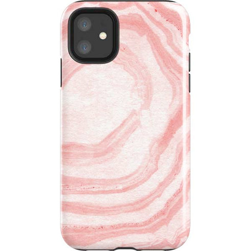 Marbleized Pink iPhone 11 Impact Case