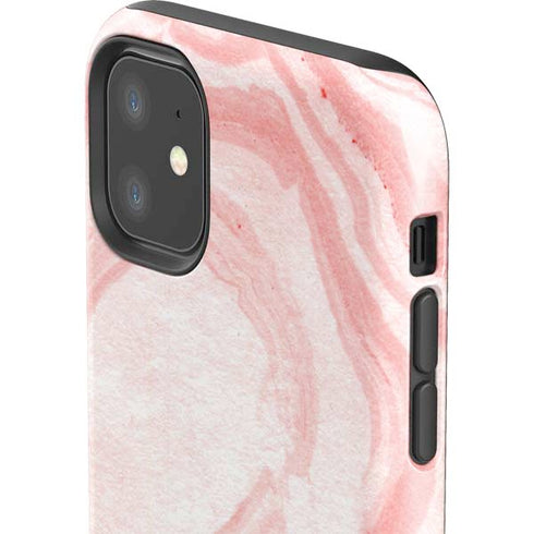 Marbleized Pink iPhone 11 Impact Case