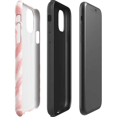 Marbleized Pink iPhone 11 Impact Case