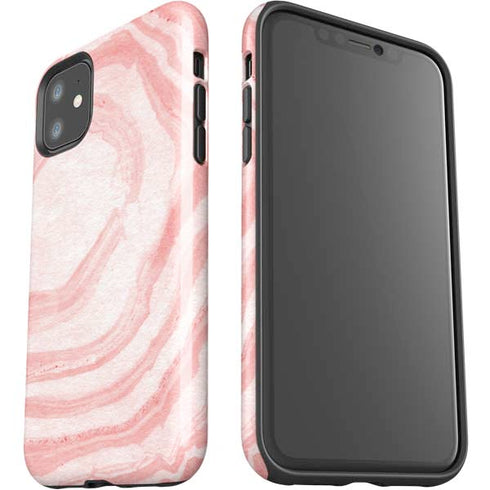 Marbleized Pink iPhone 11 Impact Case