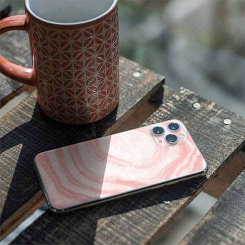 Marbleized Pink iPhone 11 Pro Skin