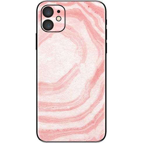 Marbleized Pink iPhone 11 Skin