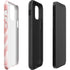 Marbleized Pink iPhone 12 Mini Impact Case