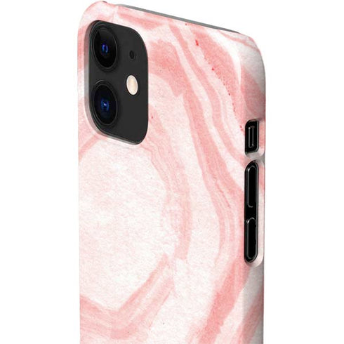 Marbleized Pink iPhone 12 Mini Lite Case