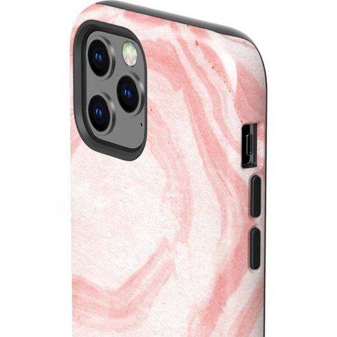 Marbleized Pink iPhone 12 Pro Impact Case