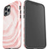 Marbleized Pink iPhone 12 Pro Impact Case