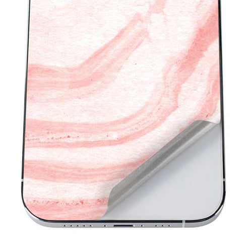 Marbleized Pink iPhone 12 Pro Skin