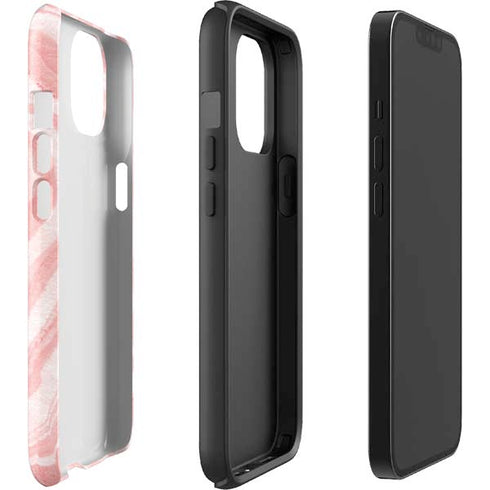 Marbleized Pink iPhone 13 Impact Case