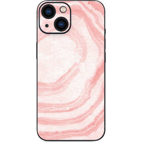 Marbleized Pink iPhone 13 Mini Skin