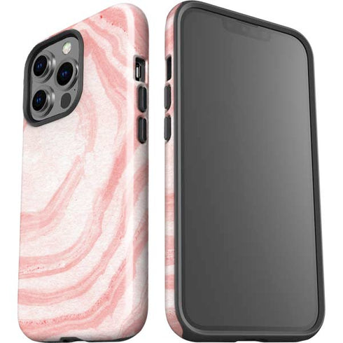 Marbleized Pink iPhone 13 Pro Impact Case