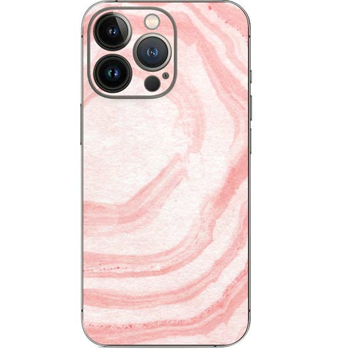 Marbleized Pink iPhone 13 Pro Skin