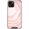 Marbleized Pink iPhone 14 Plus Clear Case