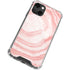 Marbleized Pink iPhone 14 Plus Clear Case