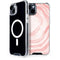 Marbleized Pink iPhone 15 Plus MagSafe Case