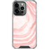 Marbleized Pink iPhone 14 Pro Clear Case