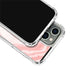 Marbleized Pink iPhone 14 Pro Clear Case