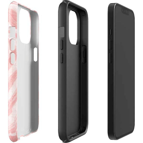 Marbleized Pink iPhone 14 Pro Max Impact Case
