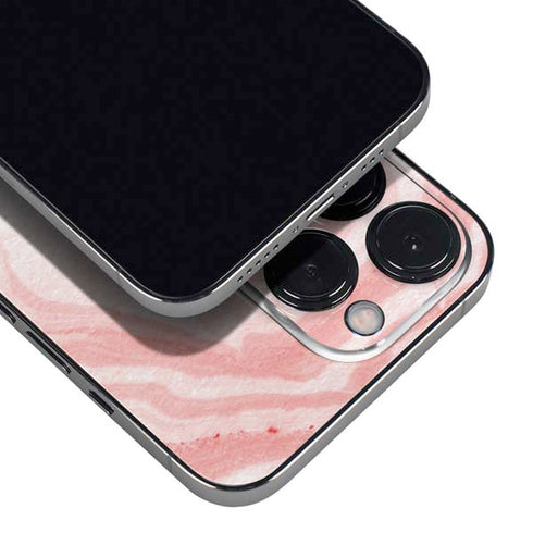 Marbleized Pink iPhone 15 Pro Skin