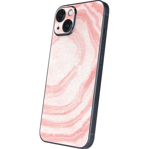 Marbleized Pink iPhone 14 Skin