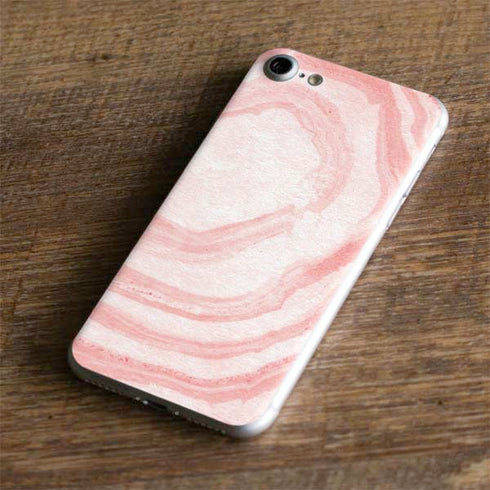 Marbleized Pink iPhone 7 Skin