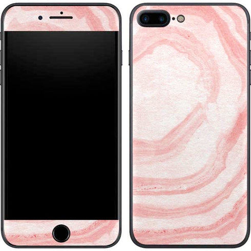 Marbleized Pink iPhone 8 Plus Skin