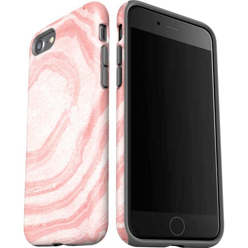 Marbleized Pink iPhone SE (2nd & 3rd Gen) Pro Case