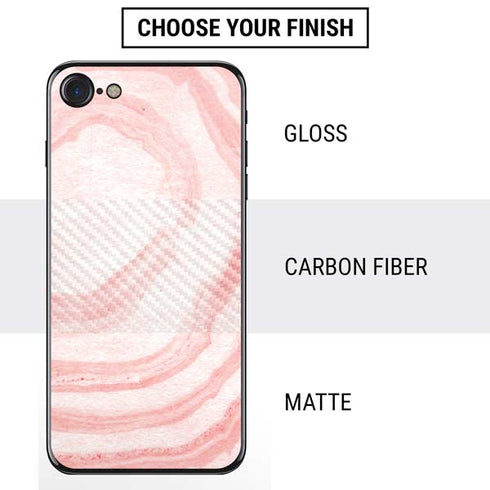 Marbleized Pink iPhone SE (2nd & 3rd Gen) Skin