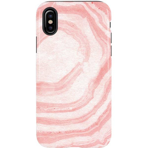 Marbleized Pink iPhone X Pro Case
