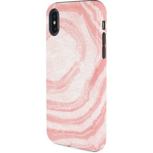 Marbleized Pink iPhone X Pro Case
