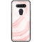 Marbleized Pink LG K51/Q51 Clear Case