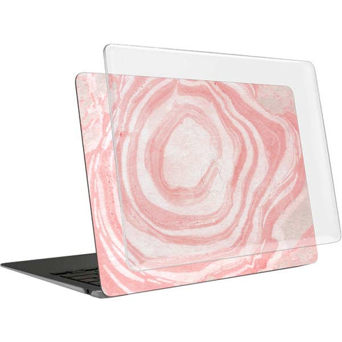 Marbleized Pink MacBook Air 13in (2020) Case plus Skin