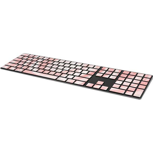 Marbleized Pink Magic Keyboard with Numeric Keypad Skin